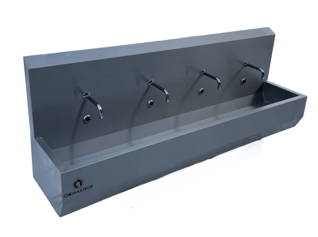 Rynna umywalkowa ze stali nierdzewnej