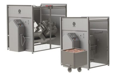 Mieszałko – masownica GBT 300 – mieszalnik wózków do farszu typu cymber