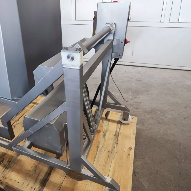 Pneumatyczna i hydrauliczna wywrotnica wózka do farszu 200l